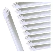 Kit 10 Lâmpadas Led Tubular Ho T8 40w 240cm Branco Frio