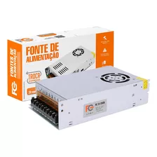 Fonte De Alimentação Slim Gradeada 12v 25a