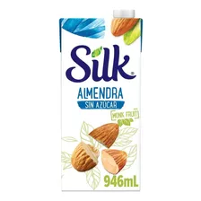 Silk Alimento Líquido De Almendra Sin Azúcar Monkfruit 946ml