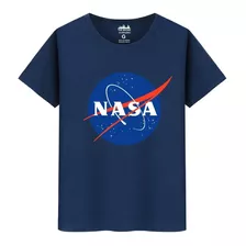 Camiseta Masculina Algodão Premium Nasa Meteoro Espaço Eua