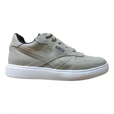 Zapatillas Hombre Bando Original Urbana Cuero Art1402