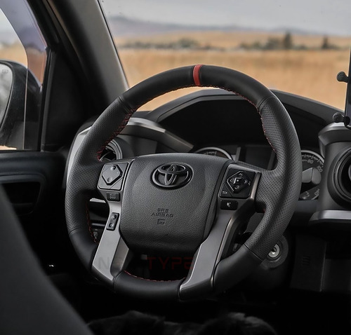 Funda Cubre Volante Toyota Tundra Tacoma 2012-2019 Piel Real Foto 2