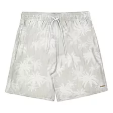 Shorts Masculino Com Estampa Tropical Fico 48793