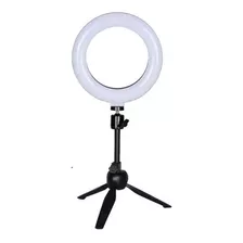 Ring Aro Luz Led Hügel Streaming Usb 16cm Soporte Color De La Estructura Negro