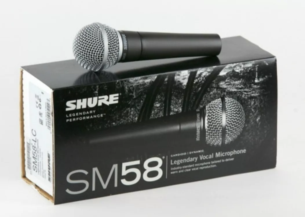  Shure Sm58 Microfono Metalico Dinamico Discotecas Iglesias 