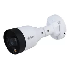 Camara Ip Seguridad Dahua Full Color Bullet 2mp Poe 2.8mm Color Blanco