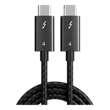 Cabo Usb 4.0 Tipo C / Tipo C Thunderbolt 4 40gpbs 100w 4k