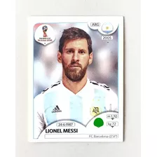 Lionel Messi Lamina Álbum Panini Mundial 2018