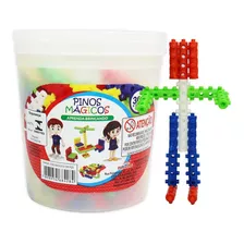 Brinquedo Educativo Para Crianças Pino Mágico 300 Peças