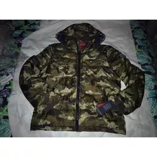 Chamarra Tommy Hilfiger Para Hombre Talla M, Camuflaje