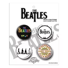 Pines Buttons Pack 4 - The Beatles - Mod.21 - Gtkk