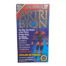 Artri Bion Ultra 3 Tabletas 100 Tblts Dolor Extremo