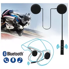 Bluetooth Audífonos Para Casco Motocicleta Con Micrófono