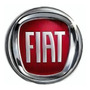 Par Emblemas Lateral Espadillas Fiat Negro Rojo (flecha)