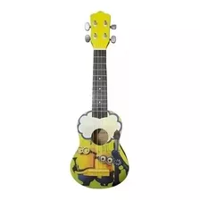 Ukelele Soprano Minions Con Funda Hoffmann Ku-9 