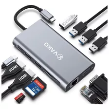 Adaptador Hub Vako 11n1 Usb C Hdmi Para Chromecast Google Tv