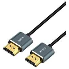 Cable Slim Hdmi Netcom 4k 60hz V2.0 De 0.5 Mts