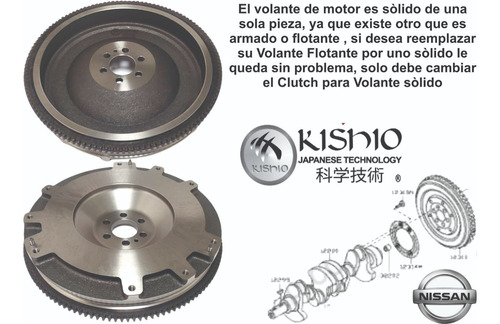 3 Volantes Motor Slido 3 Horquillas Nissan Urvan 2.5l Nv350 Foto 6