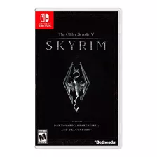 The Elder Scrolls V Skyrim - Mídia Física - Switch - Novo