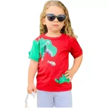 Roupa De Menino Infantil Conjunto Dinossauro Tamanho 1 Ao 8