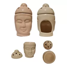 Difusor Para Aromaterapia Ceramico Modelo Buda 