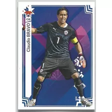 Lámina Album Copa America Chile 2015 Claudio Bravo Reciclad