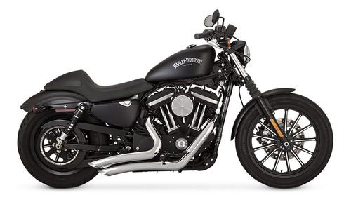 Escapes Vance \u0026 Hines Big Radius 2 En 2 Para Sportster Foto 4