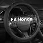 Cubre Volante De Cuero Con Letras Rojas Para Honda Civic