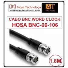 Cabo Bnc/word Clock Hosa Bnc-06-106 Hd-sdi Word Clock 1,8 M