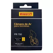 Câmara De Ar Aro 700c Pirelli Pr-700 Tipo Da Válvula Presta