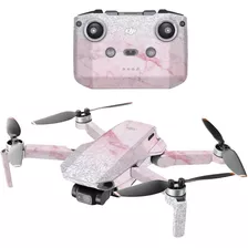 Skin De Vinilo Para Drone Dji Mini 2 - Girly Marble Dazzle