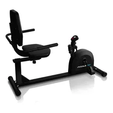 Bicicleta Ergométrica Podiumfit H50 Horizontal Cor Preto