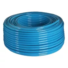 Tubo Silicone 2m 11x7mm Azul Claro Flexibilidade Garantida