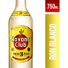 Havana Club Añejo 3 Años Ron Blanco Botella De 750 Ml 