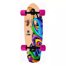 Skate Cruiser Lyons Profissional Abec 15 Truck Invertido