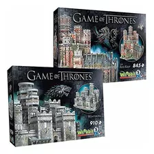 Wrebbit 3d Game Of Thrones Bundle Pack Incluye Rompecabe