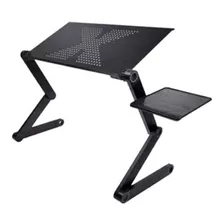 Mesa Para Notebook Multifuncional Articulável Sofá Preta T8