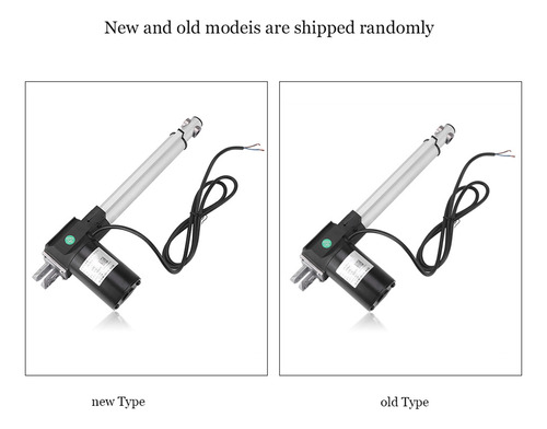 Actuador Lineal De 12 V Dc, 6000 N, Carrera De Elevacin Mx Foto 4