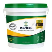 Vbrasil 3kg Impermeabilizante 100% Original Cimento Concreto