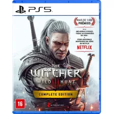 The Witcher 3 Wild Hunt Mídia Física Ps5 Novo Nfe