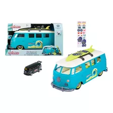 Maleta Case Majorette Vw Volkswagen Kombi C/luz P/ 10 Carros