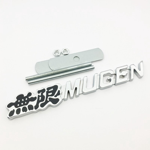 Logo Parrilla Emblema Mugen Frontal Para Honda 14.4x2.2cm Foto 4