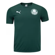 Camisa Palmeiras Infantil Verde Oficial Puma Goal Passeio Nf