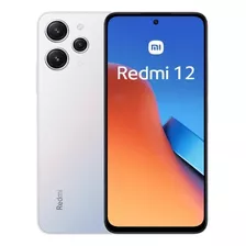 Xiaomí Redmi 12 Polar Silver 256/8 + Nf E Fone De Brinde 