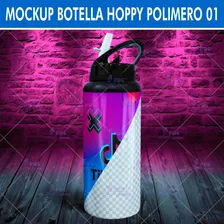 Mockup Botella Polímero Hoppy Para Sublimadores Versión 01