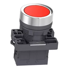 Botão De Impulsão 22mm 1nf Xa2ea42 Vermelho Schneider