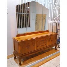 Mueble Tocador O Peinadora - Mueble De Madera (cedro)