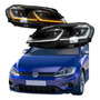 Par Faro Negro Led Volkswagen Golf K2 1997 2.0l