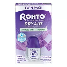 Rohto Dryaid - Gotas Lubricantes Para El Alivio De Ojos, Paq