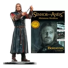 Coleção Miniaturas Senhor Dos Anéis Ed 61 Boromir 